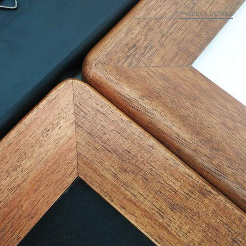 Rustic Picture Frames 11x14, Made of Brown Solid Wood for Wall Mounting Display Photos Diploma Certificate Award