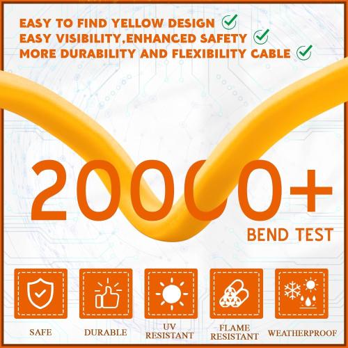 25ft EV Charger Adapter Cord Compatible with NEMA 10-30P to 14-50R, 30 Amp Dryer to 50 Amp EV for Level 2 Charging, Only for 3 Prong Old Dryer Outlet, STW 10 AWG with Handle, ETL Listed