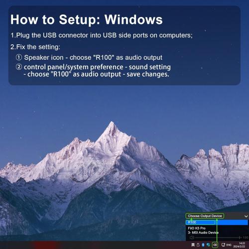 SOULION R100 Bluetooth Computer Speakers with Dynamic LED Light, USB Plug & Play PC Speakers with Switch Button, Clearly Sound Soundbar for Desktop Laptop Monitor White (USB-C to USB Adapter Included)