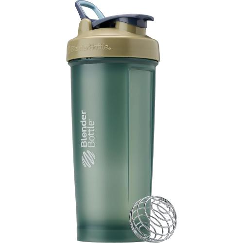 BlenderBottle Classic V2 Shaker Bottle Perfect for Protein Shakes and Pre Workout, 28oz, Full Color Tan