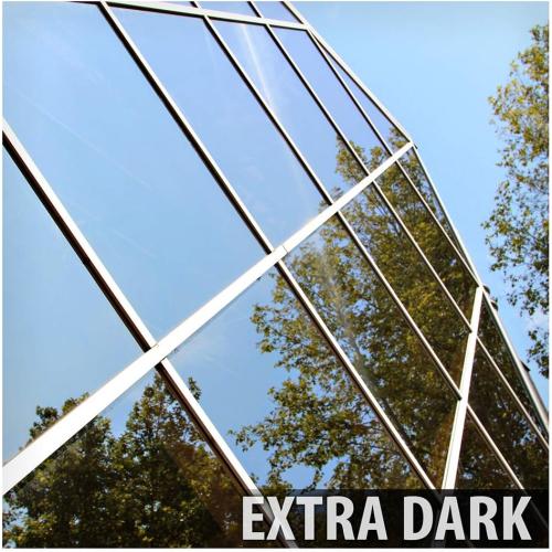 BDF S05 Window Film Daytime Privacy and Heat Control Mirror Silver 5 (Very Dark) - 36in X 12ft