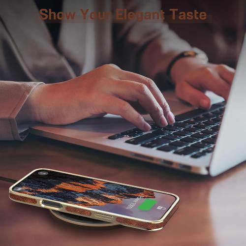 LOHASIC for iPhone 16 Pro Max Case, Vintage Leather Thin Slim Luxury PU Soft Flexible Bumper Non-Slip Grip Anti-Scratch Protective Cover Men Women Phone Cases for iPhone 16 Pro Max 6.9 2024 - Brown