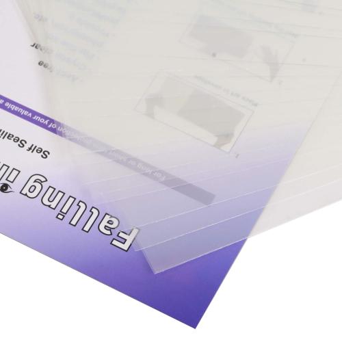 Falling in Art Acid Free 1.496mil (Single Side) Crystal Sealed Clear Bags for 12x16 Art Prints, Photos, 12 2/5 Inches by 16 1/2 Inches, 25-Pack