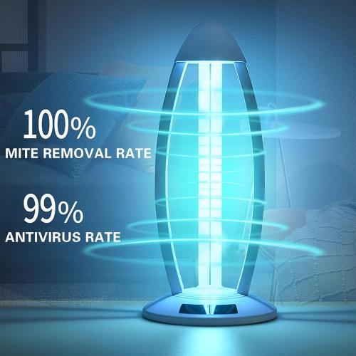 Night Light Glass Light Bulb Universal UV-C Bedside Lamps - Bedroom Lamps,Bed Lamp,Uvo Lamp Spaces up to 450 Square,Fresh Air and Improve Sleep Quality - Bedroom Lights (60W-BK*1)