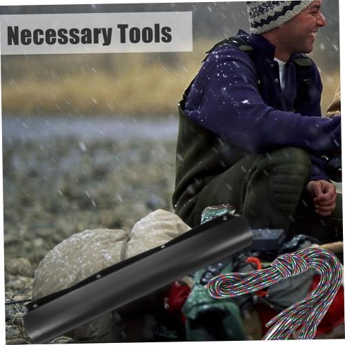 1 Set Utility Dragging Sled for Deer Hunting Heavy Duty Plastic Hauler for Outdoor Use Efficient Gear Transport Durable Design for Various Terrains