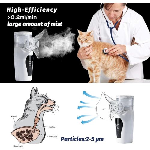 REDDOUDOU Pet Oxygen Chamber, Small Pet Incubator, Animal Humidifier Box, Pets Delivery with Padded Cotton, Cat's Nest, Pets Humidifier Accessories for Dogs, Cats, Puppies, Kittens(100L)
