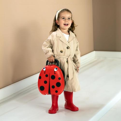 My Carry Potty - Ladybug Travel Potty, Award-Winning Portable Toddler Toilet Seat for Kids to Take Everywhere