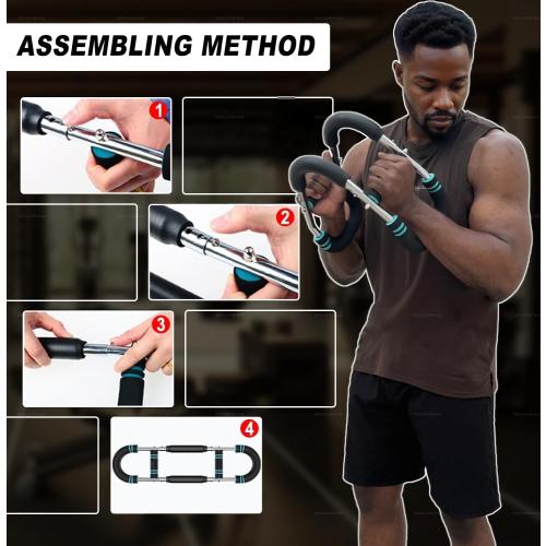 Ultimate Twister Arm Trainer, Adjustable Chest Workout Equipment, Arm Trainer for Men, Chest Trainer for Men, Shoulder Muscle Training, Portable Spring Resistance Home Fitness Equipment
