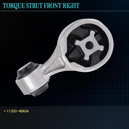 4PCS Engine Motor & Trans Mount Compatible for Nissan Rogue 2014-2017 2.5L, Front Rear Right Engine Motor and Trans Mount Repelace# A4364 A4367 A4363
