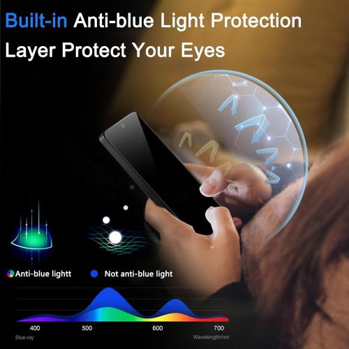 Ferilinso 3 Pack Privacy Screen Protector for Samsung Galaxy S26 Ultra