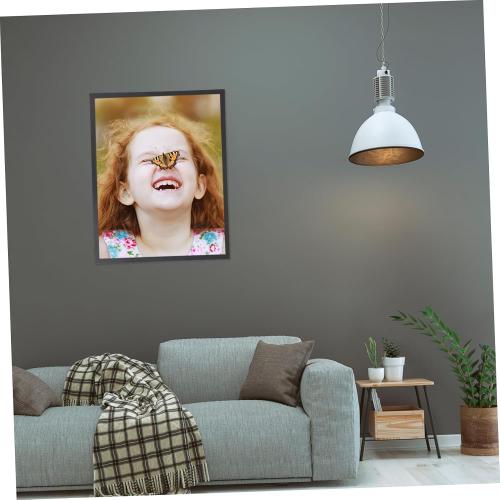 MAGICLULU Wall Mounting Photo Frame Picture Frame for Home Decor Easy to Install Photo Holder for Bedroom Living Room Dining Room for Family