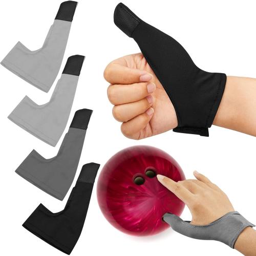 6 Pcs Bowling Thumb Saver Protector Compact and Lightweight Thumb Stabilizer Bowling Glove Thumb Sock Right Glove