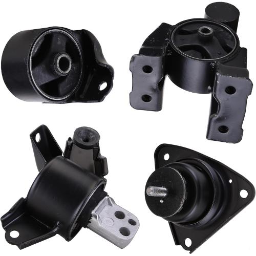 4pcs Engine Motor Mount and Trans Mount for 2010-2013 Kia Forte/Forte Koup/ Forte5 2.0L/2.4L Automatic Trans Mount Replace 9360 9345 9783 9785 MK71017 Engine Motor Mount