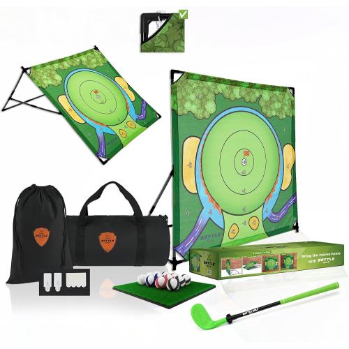 Battle Golf Chipping Game - The Original Portable Golf Game for Chipping Practice for Dads and Junior Golfers - Indoor and Outdoor