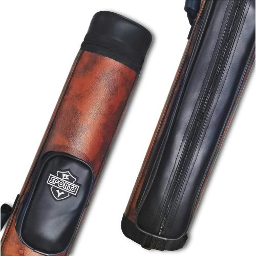 1 Hard cue case Oval Pool Cue Billiard Stick Carrying Case