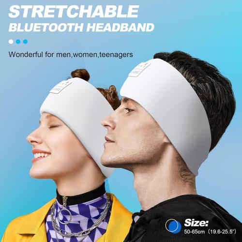 LC-dolida Sleep Headphones Bluetooth 5.4 | Headband Headphones Earphones Wireless | Sleep Mask for Sleeping, Sports, Gifts, Workout, Jogging, Yoga,Insomnia, Air Travel, Meditation