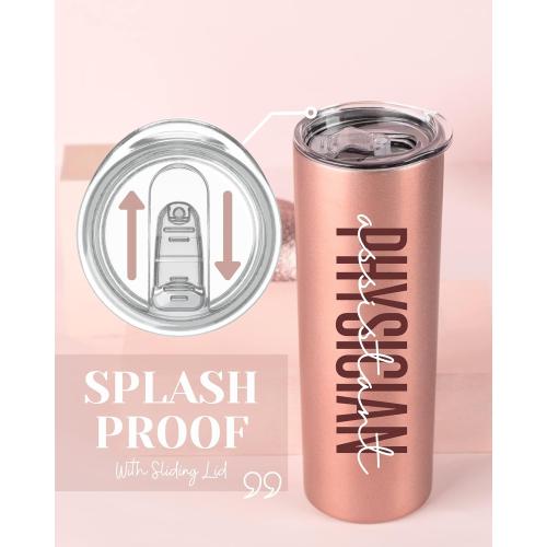 Onebttl Physician Assistant Gifts for Women, Gifts for Women on National Physician Assistant Day, Birthday and Christmas, 20oz Insulated Stainless Steel Travel Tumbler - PHYSICIAN ASSISTANT