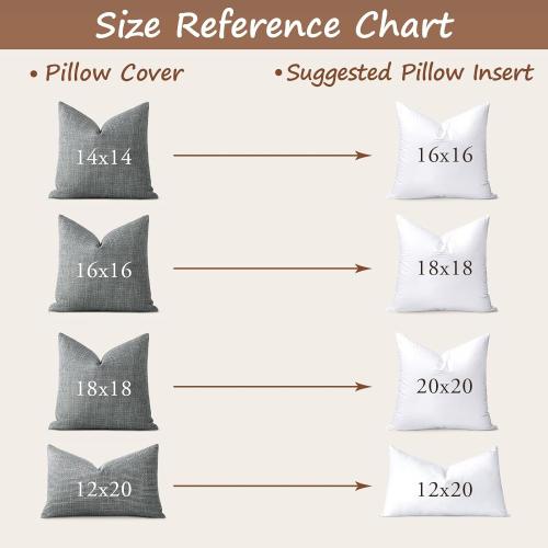 Artscope Synthetic Down Pillow Insert, 20x20 Down Alternative Throw Pillow Insert. Ultra Soft Fluffy Sleeping Pillow with 100% Cotton Cover, Decorative Pillows Set of 2-White.