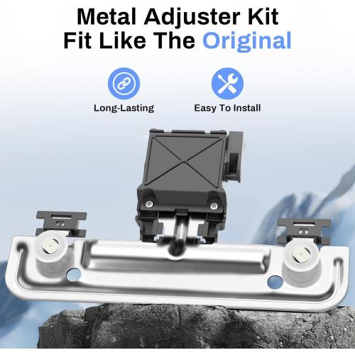 W10712395 Dishwasher Replacement Top Rack Replace for Kenmore Kitchenaid Whirlpool Dishwasher Parts, Replace W10350375 AP5957560 Upper Rack Parts, WDT750SAHZ0 WDT970SAHZ0 WDT780SAEM1 WDTA50SAHZ0