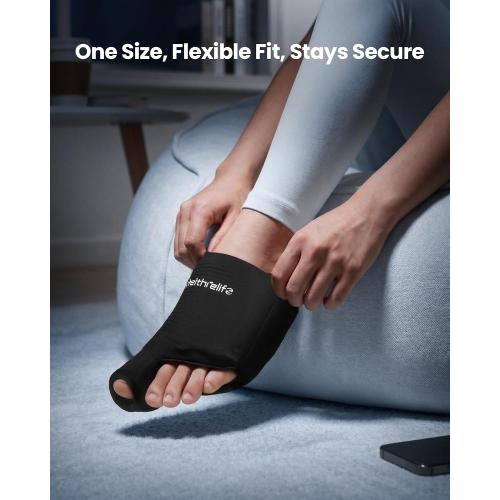 3D Forefoot Ice Pack with Dual-Layer Cooling Gel and Bunion Corrector