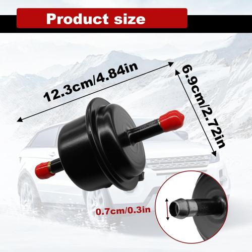 ATF Automatic Transmission Filter Compatible with Honda Accord,CR-V,CR-Z,Civic,Acura ILX,MDX,RDX,RL,RLX, Replaces# 25430-PLR-003,044-0382, 25430PLR003, 0440382 Automatic Transmission Fluid Filter