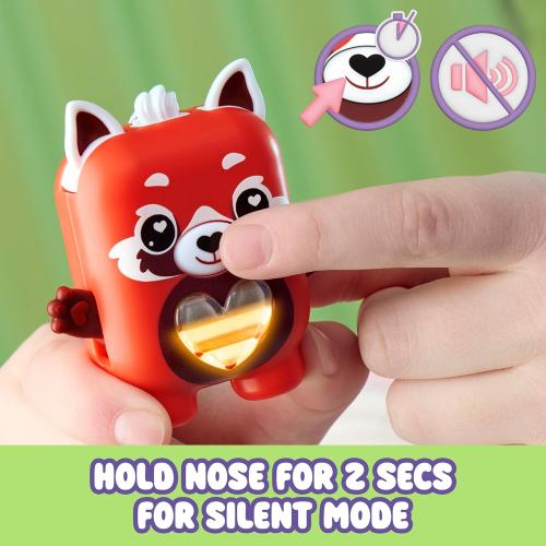 Nano-MALS Pamanda The Red Panda, Electronic Pet Panda Toy, 70  Responses, Interactive Fidget Toys for Girls & Boys Ages 5  ​