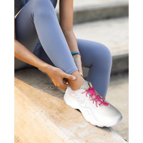 AMLY Elastic No Tie Shoe Laces - Tieless Shoelaces for Adults and Kids - 4 Pairs, Heavy Duty Shoe Strings for Sneakers