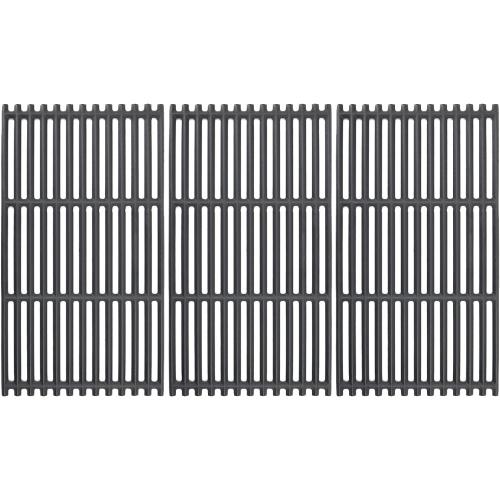 Grill Replacement Parts for Charbroil Performance 4 Burner 463242716,466242715,463242715,466242815,G533-0009-W1,G541-0016-W2 Cast Iron Tru Infrared Grill Grates,17x 9 1/2, 3-Pack