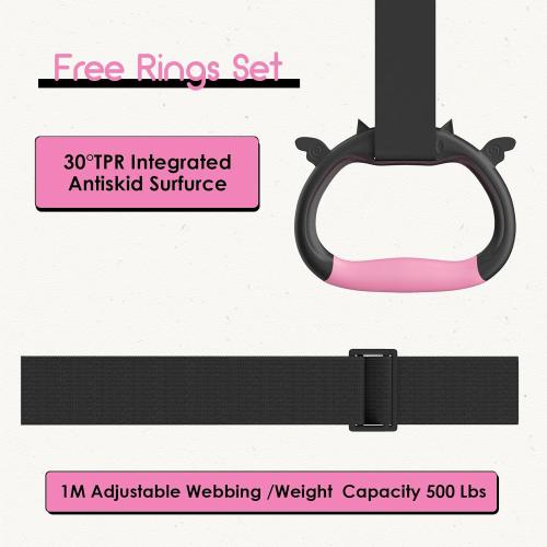 Safly Fun Gymnastics Bar for Kids | Sturdy Steel Home Gym, Adjustable Height (3 to 5 ft) with Anti-Slip Base, Easy Assembly