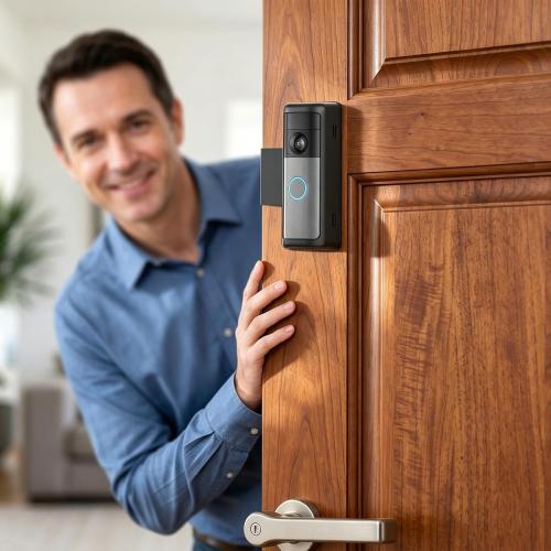 Anti-Theft Doorbell Mount for Blink/Ring Battery Doorbell/Pro/Plus(2026)