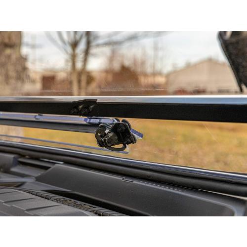 SuperATV Scratch Resistant Flip-Vent Windshield for Can Am Defender HD5 HD8 HD10 MAX - Hard Coated Durability Easy Install