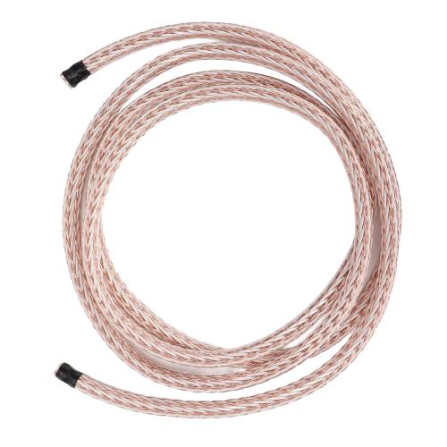 ASHATA 12TC Cable, 24 Core Audiophile Speaker Cables for HiFi Stereo System, HiFi OCC Copper Cord for CD Speaker Radio Amplifier - 2.5m / 8.2ft