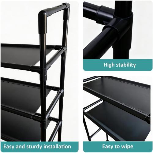 Over The Toilet Storage Shelf,3 Tier Storage Over Toilet,New Upgraded Multifunctional Over The Toilet Rack Increase in Width and Thickness,Space Saver Bathroom Shelves,More Stable and Easy to Install