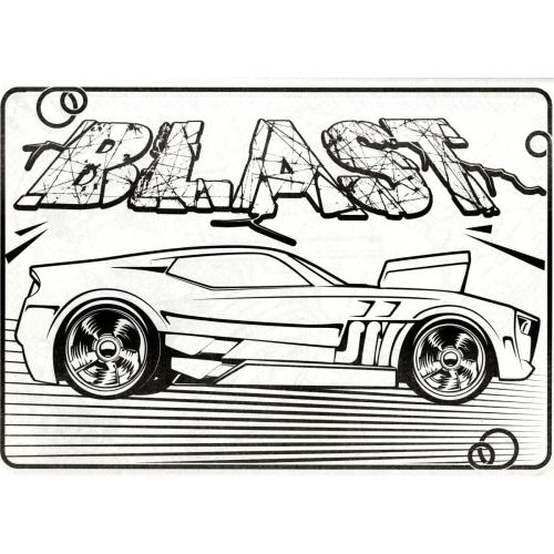 Hot Wheels Coloring Book Set for Kids Bundle with Hot Wheels Car Activity Books, Sticker Pads, Hot Wheels Hot Rod Imagine Ink Coloring and More