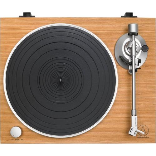 Audio Technica AT-LPW30TKR Turntable - Fully Manual - Belt Drive (Teak)