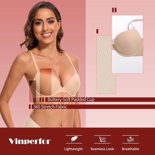 Size 34DDD Wacoal women's padded underwire bra