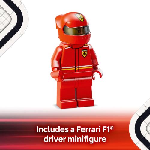 LEGO Speed Champions Ferrari SF-24 F1 Race Car Toys - Building Sets for Kids, Boys & Girls, Ages 10  - Ferrari F1 Model Car Kits for Display or Play - Gift Ideas for Birthdays and Fans - 77242