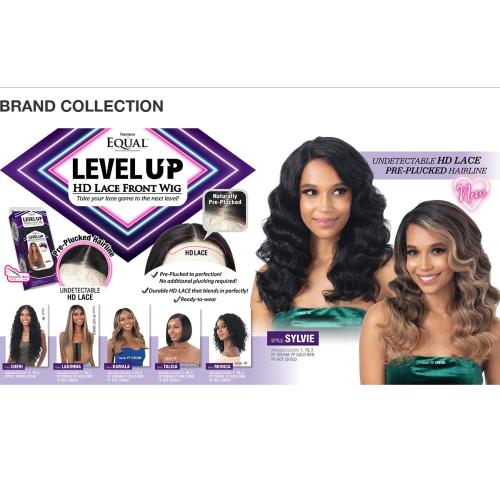 FreeTress Equal HD Lace Front Wig Level Up - KAMALA (FFHOTCHOCO)