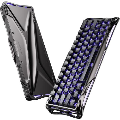 GravaStar Mercury V60 Pro 60% HE Magnetic Gaming Keyboard, True 8kHz Polling Rate, 0.125ms Latency, Dynamic Rapid Trigger, 0.005mm Adjustable Actuation, Full Aluminum Frame