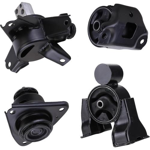 4pcs Engine Motor Mount and Trans Mount for 2010-2013 Kia Forte/Forte Koup/ Forte5 2.0L/2.4L Automatic Trans Mount Replace 9360 9345 9783 9785 MK71017 Engine Motor Mount