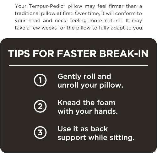 Tempur-Pedic TEMPUR-Cloud Dual Cooling Pillow, King (Pack of 1), White