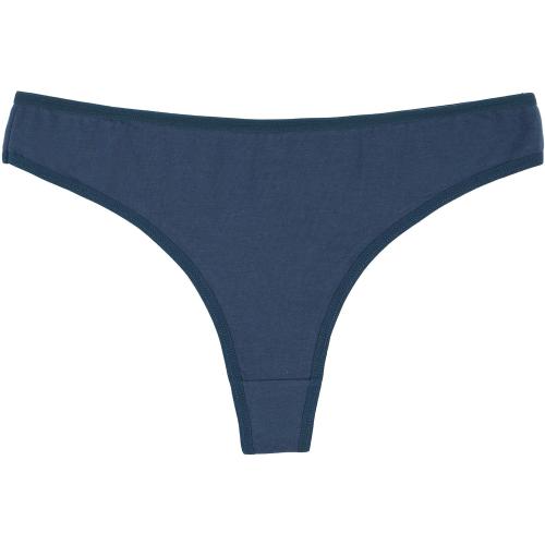 ELACUCOS 6 Pack Medium Women's Thongs Cotton Breathable Panties Bikini Underwear