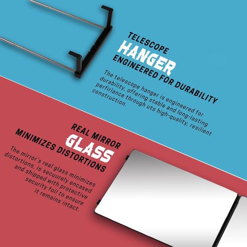 The 360 Mirror - 3 Way Mirror for Self Hair Cutting - Adjustable Trifold Barber Miror to Cut Your Own Hair - Tri Fold Self Haircut System for Men and Women Braiding - Three Sided Miror for Haircuts‼️light dirt and good condition‼️