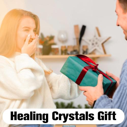 12 PCS Crystals and Healing Stones - Healing Crystal Chips in Jar Witch Stuff Witchcraft Supplies Reiki Crafts for Meditation Therapy Energy Clearing Witch Gift for Beginners