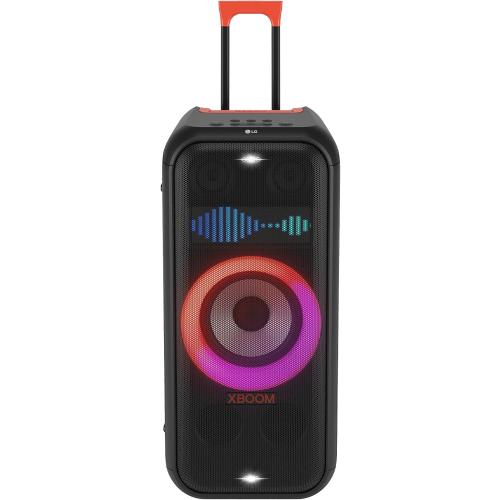 LG XBOOM XL7 Portable Tower Speaker with Pixel LED Lighting and up to 20 Hrs of Battery Life, Black