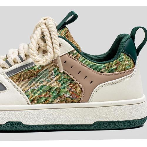 Size/8 Men Lightweight Non Slip Shoes Fashion Casual Versatile Board Shoes Color Blocking Design for Autumn and Winter Walking Sneaker