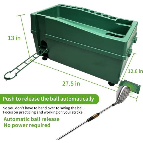 JJM Golf Balls Automatic Driver for Indoor Simulators and Golf Driving Range Teeing Machines