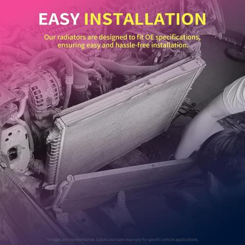 Replacement Radiator for 2011 2012 2013 2014 Hyundai Sonata 2012-2017 Azera 2011-2015 Kia Optima 2014-2016 Cadenza 2.4L 3.3L V6 FWD, RRAD13191