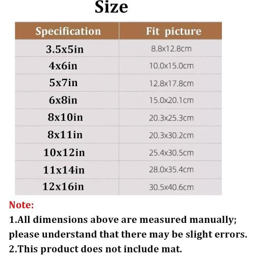 Exquisite Plastic Picture Frames Changeable Photo Frames High Definition Glass Family Poster Frame For Art Wall Or Tabletop Display lightweight