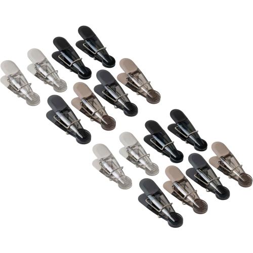 Seal N Snack Magnetic Chip Clips, Multi-Purpose Bag Grips for Kitchen Storage, Keep Pantry Foods Fresh, 16 Count, Colors May Vary